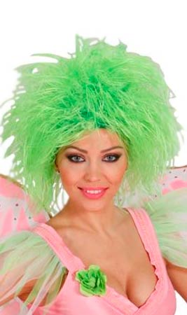 Peluca Corta Hada Verde