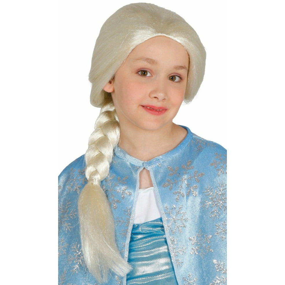 Peluca de Princesa del Hielo infantil | Don Disfraz
