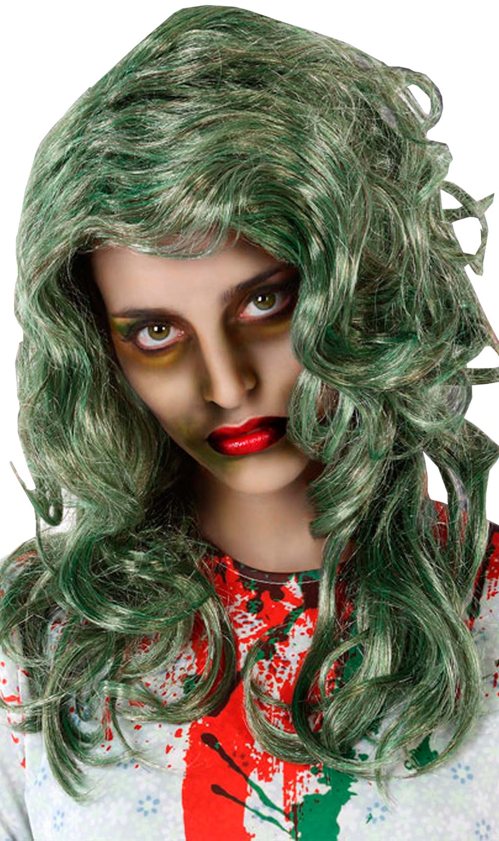 Peluca de Zombie Siniestra