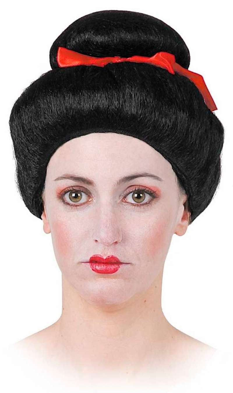 Peluca Geisha Deluxe