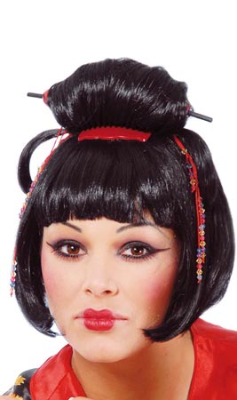 Peluca Geisha Corta