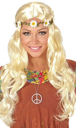 Peluca Guirnalda Flores