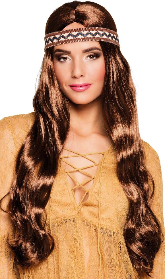 Peluca Hippie con Cinta