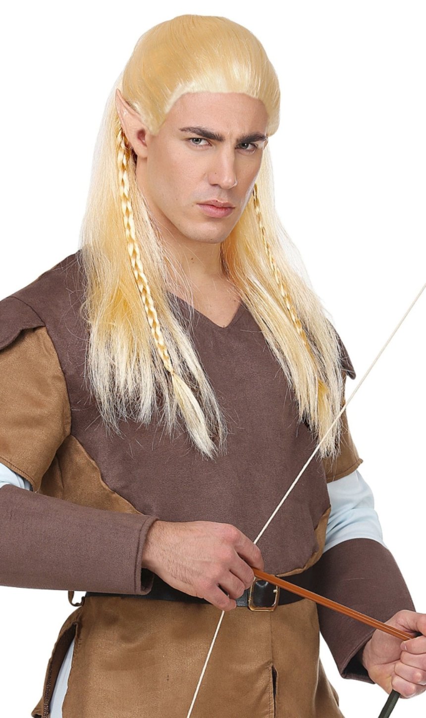 Peluca Rubia de Elfo