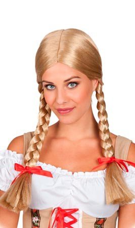 Peluca Trenzas Largas
