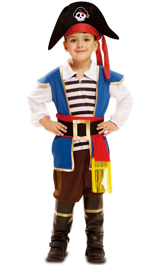 Disfraz de Pirata Divertido para niño I Don Disfraz