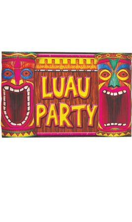 Póster Luau Party