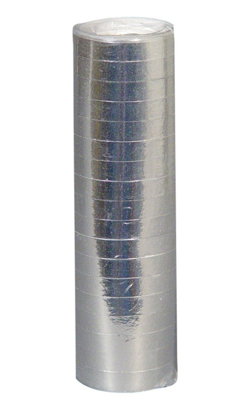 Rollo de Serpentinas Plateadas
