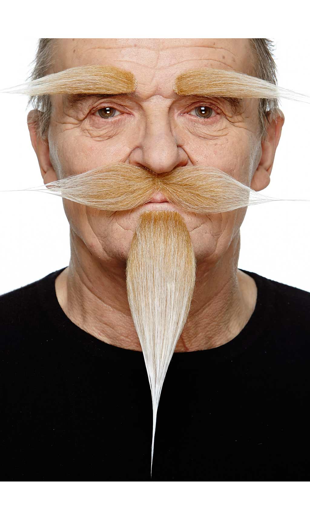 Set Pelos Rubio Canas Profesional 035-LC