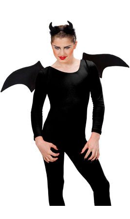 Set Diablo Alas Negro