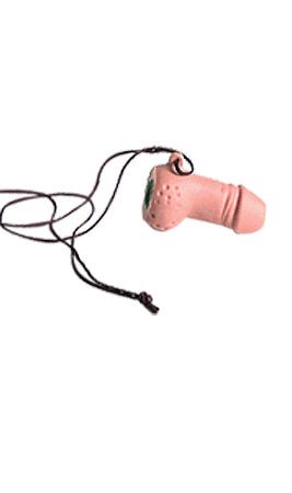 Silbato Pene Látex