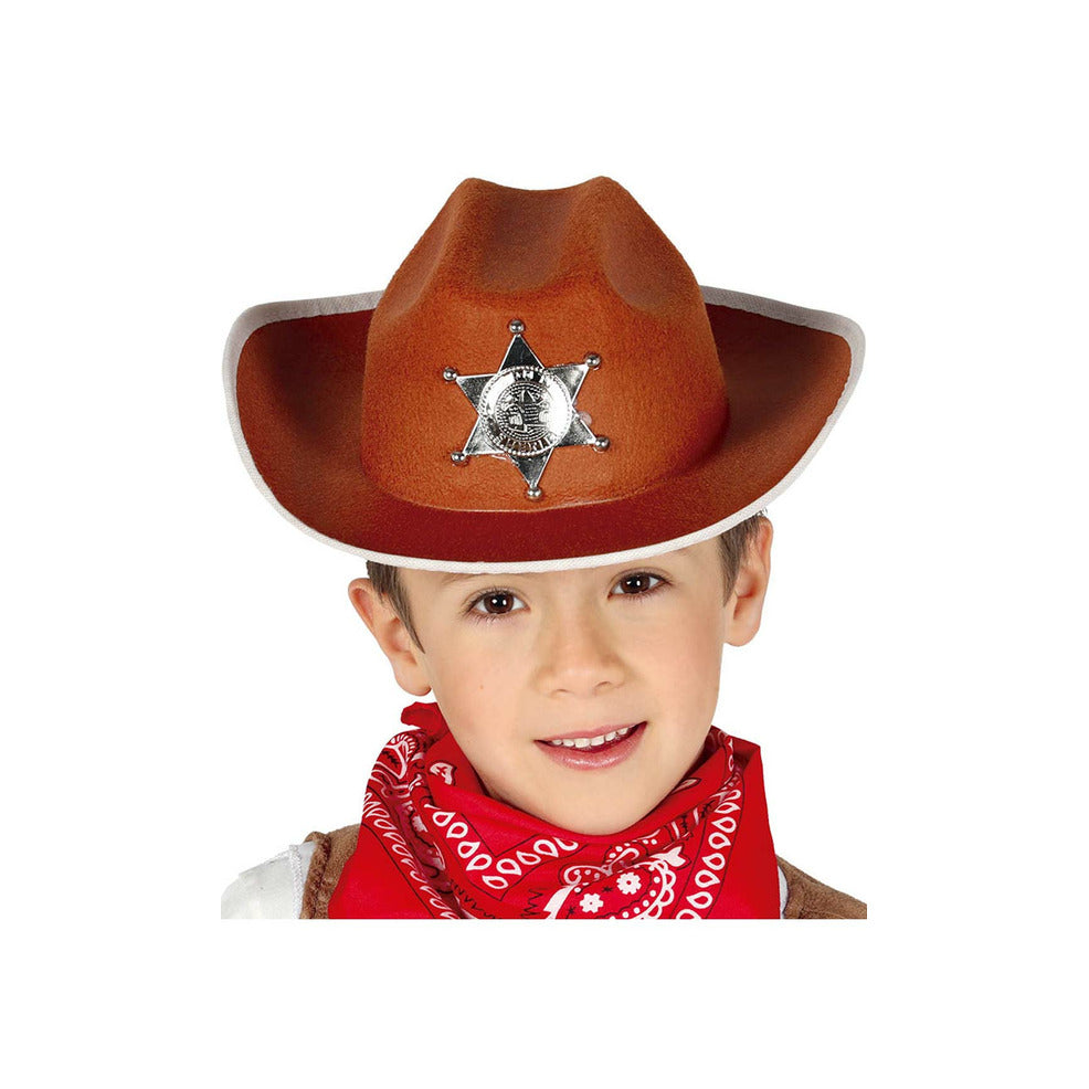 Sombrero Alguacil Oeste infantil | Don Disfraz