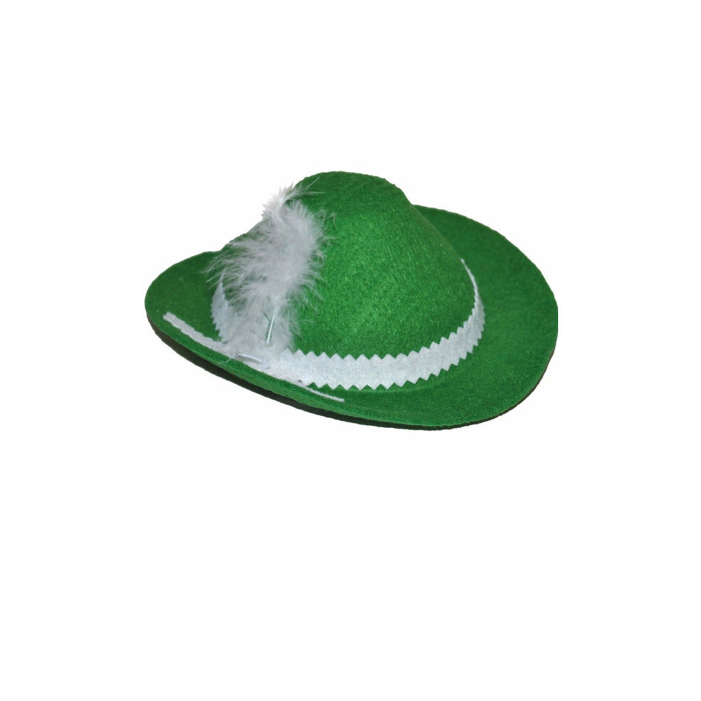 Sombrero Chic de Tirolesa Verde | Don Disfraz