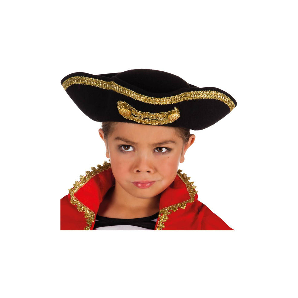 Sombrero de Pirata Almirante Infantil | Don Disfraz