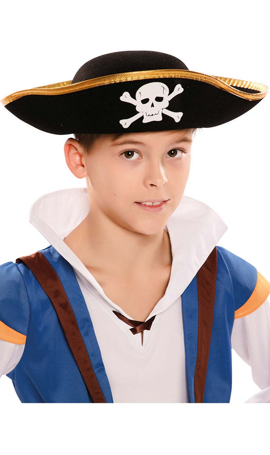 Sombrero de Pirata Calavera infantil