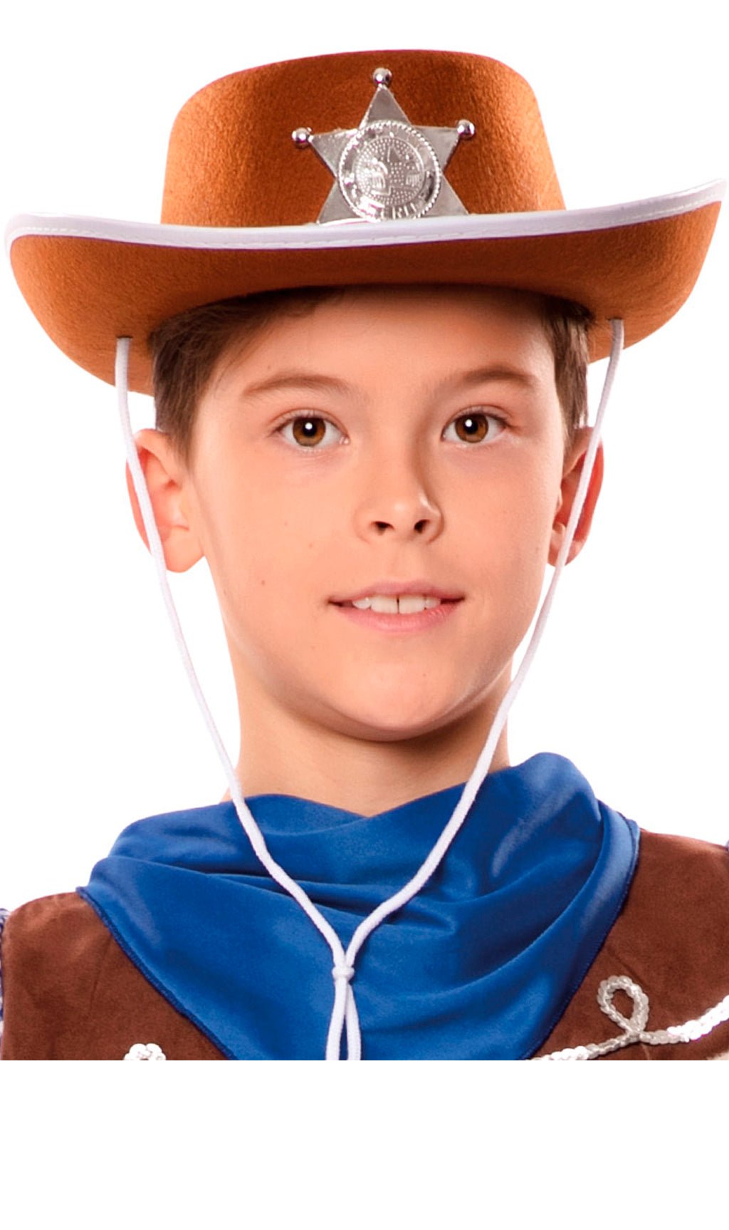 Comprar online Sombrero Vaquero Marrón para niños