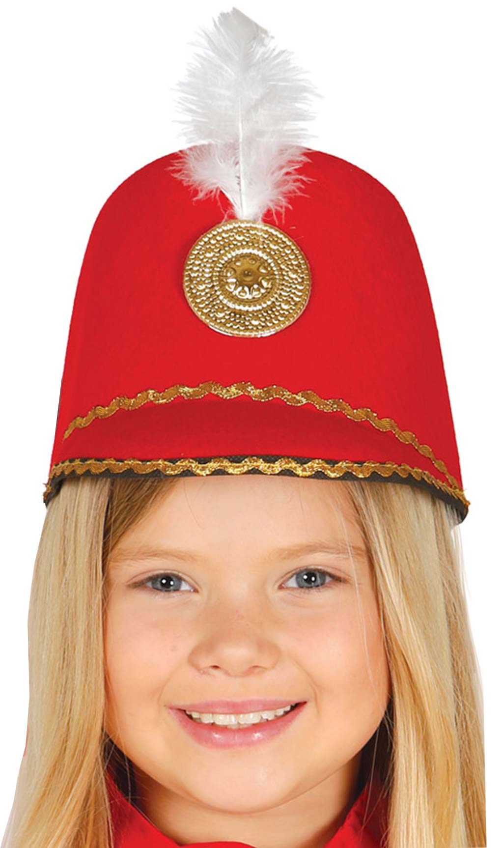 Sombrero Majorette Rojo infantil