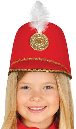 Sombrero Majorette Rojo infantil