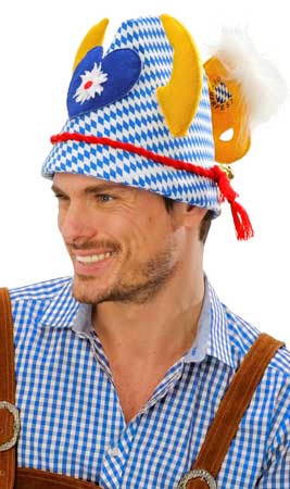 Gorro Oktoberfest Cuernos