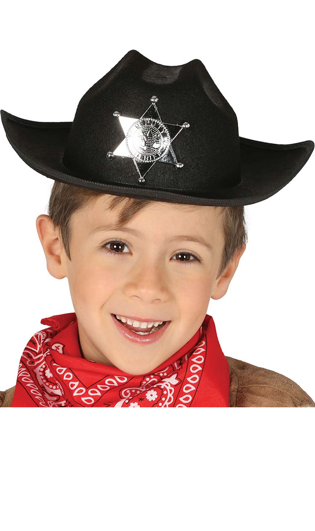 Sombrero Sheriff Fieltro infantil