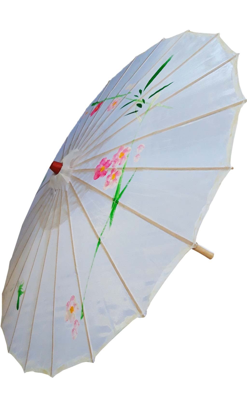 Sombrilla Geisha Blanca