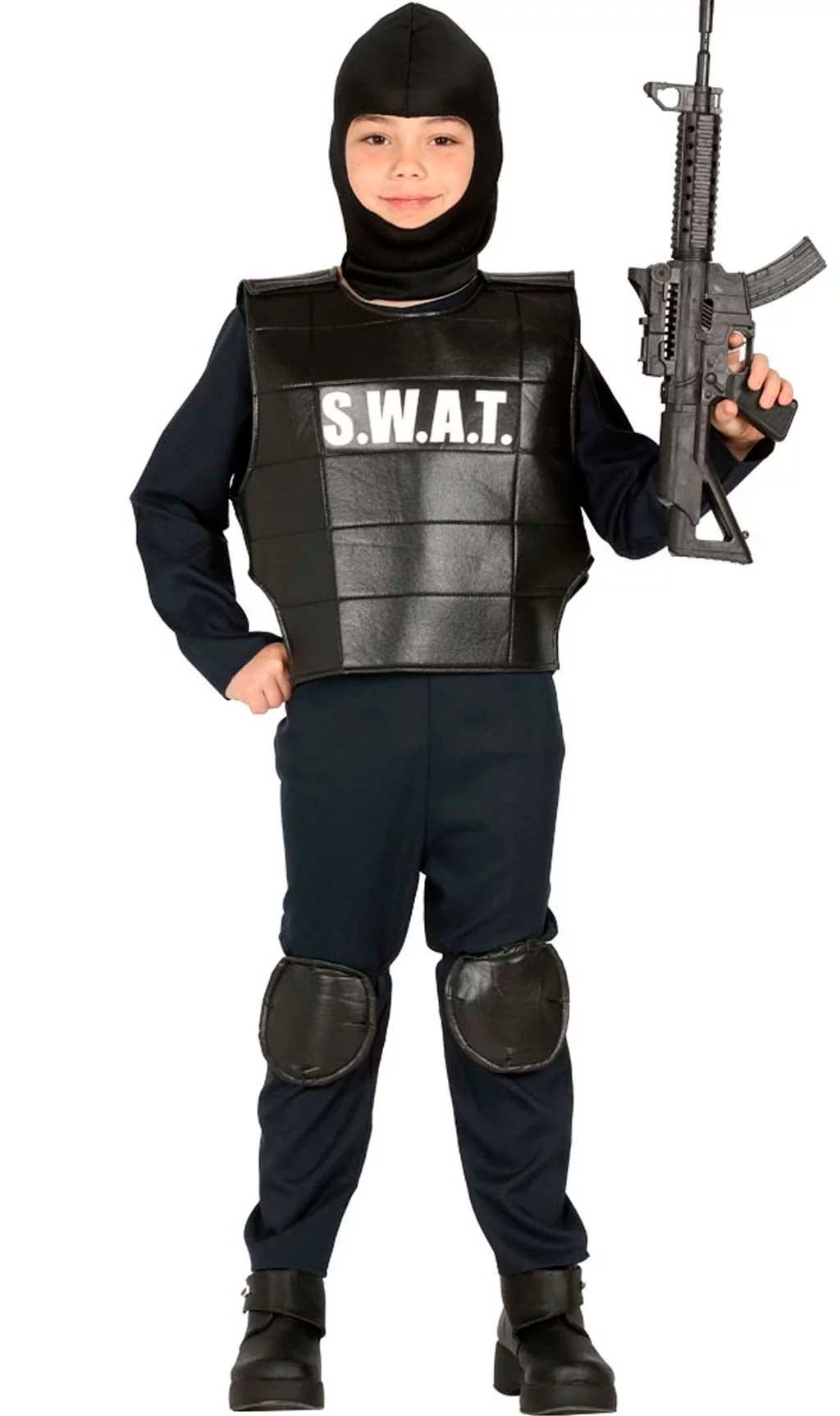 Disfraz de Policía Swat para niño y niña