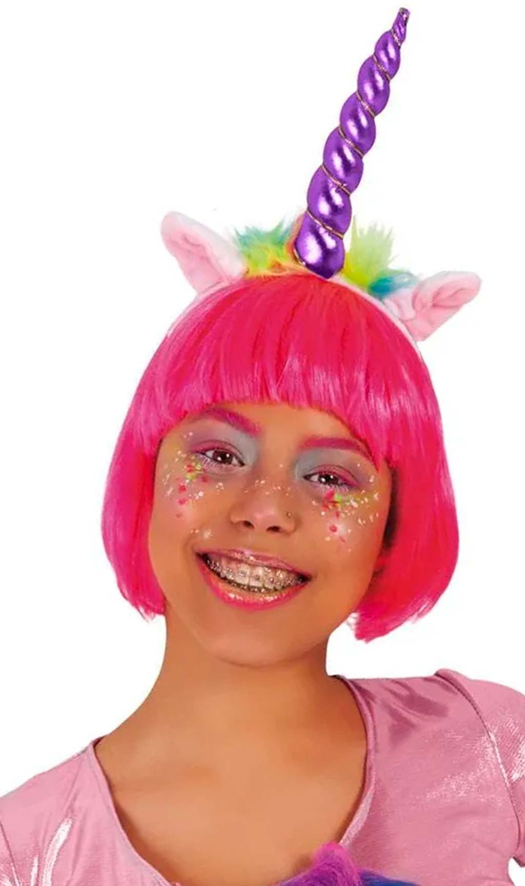 Diadema de Unicornio Mágico Violeta