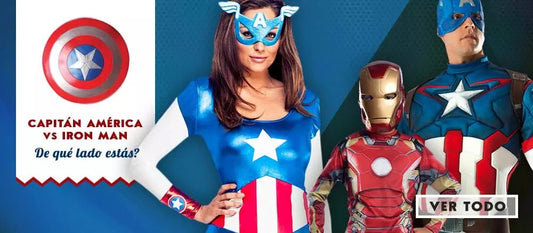 Capitán América vs Iron Man, ¿de qué lado estás?