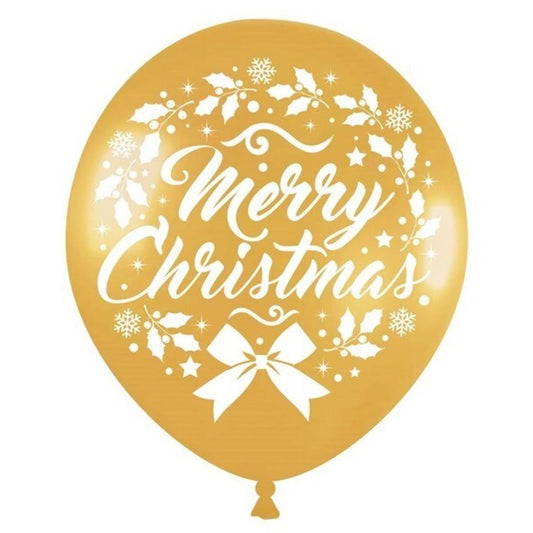 10 Globos Navidad
