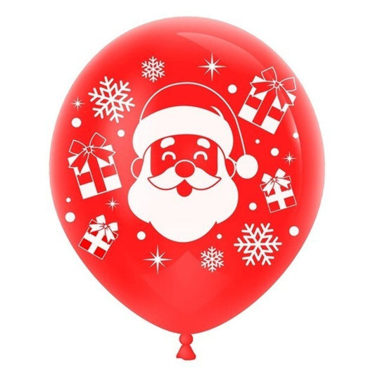 10 Globos Papá Noel