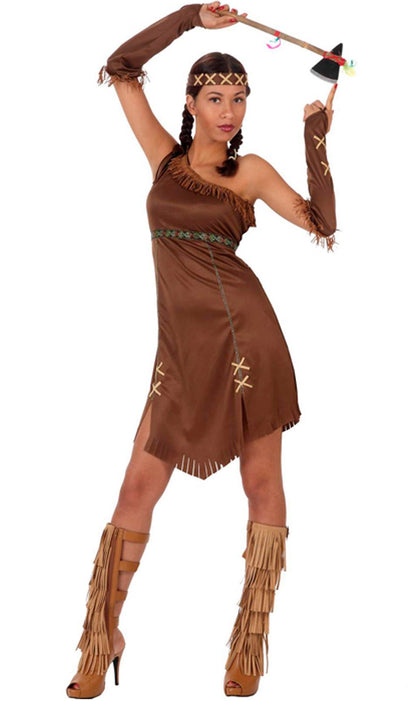 Disfraces en grupo de Indios Mojave