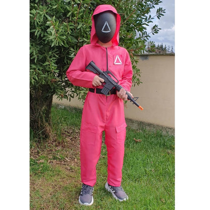 Disfraz del Juego del Calamar Guardia infantil