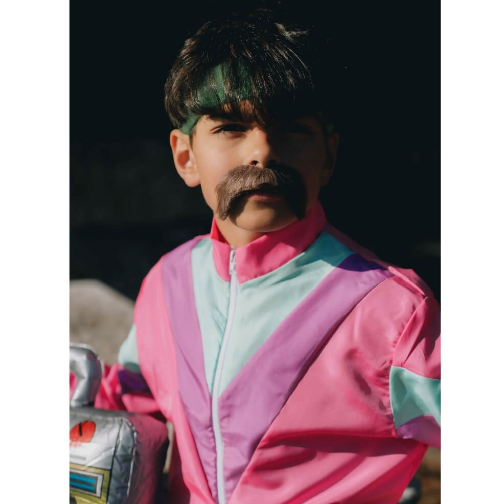 Disfraz de Chándal de Años 80 Fucsia infantil