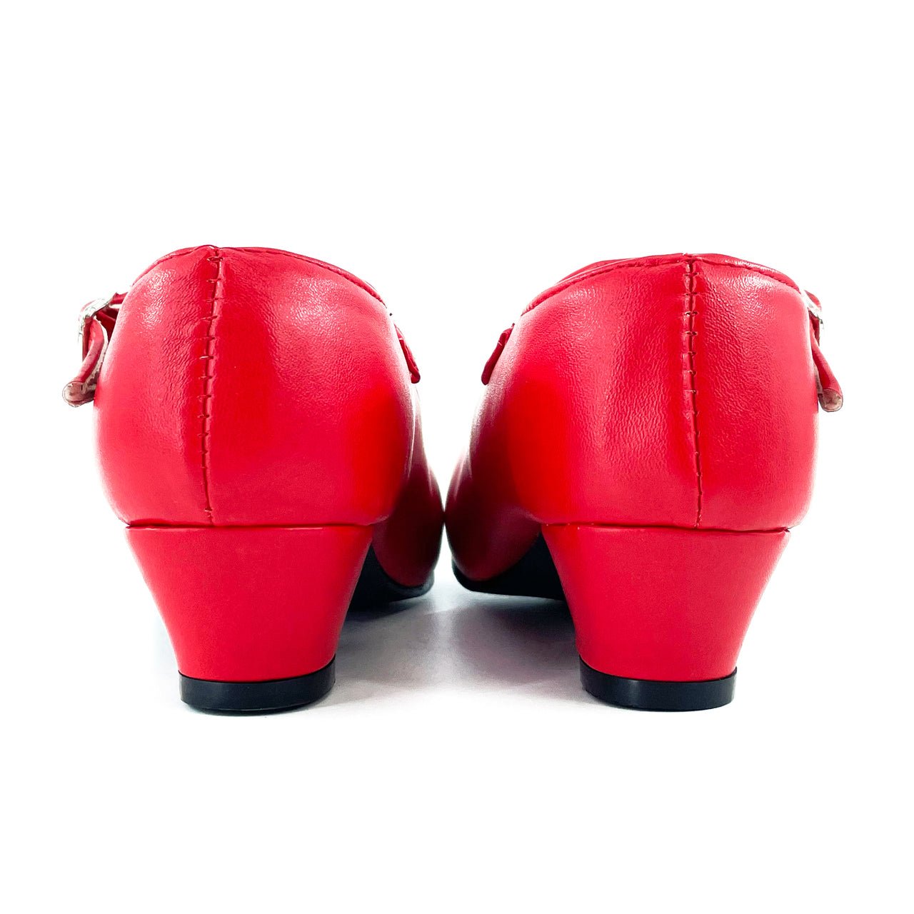 Zapatos de Flamenco Rojos Lisos