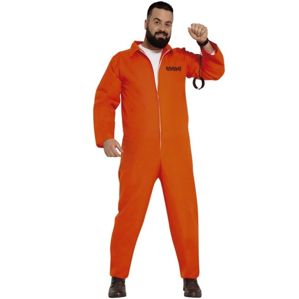 Disfraz de Convicto Americano Hombre