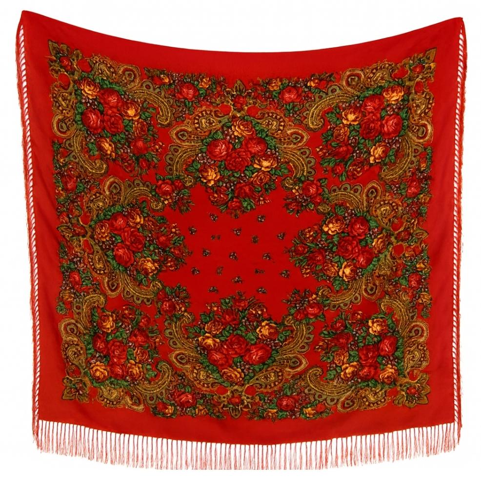 Mantón Tradicional Rojo