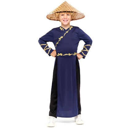 Disfraces en grupo de Chinos Orientales