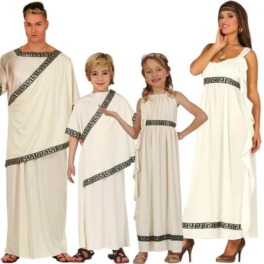 Disfraces en grupo de Romanos Elegantes