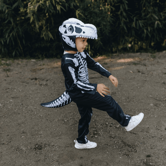Disfraz dinosaurio esqueleto