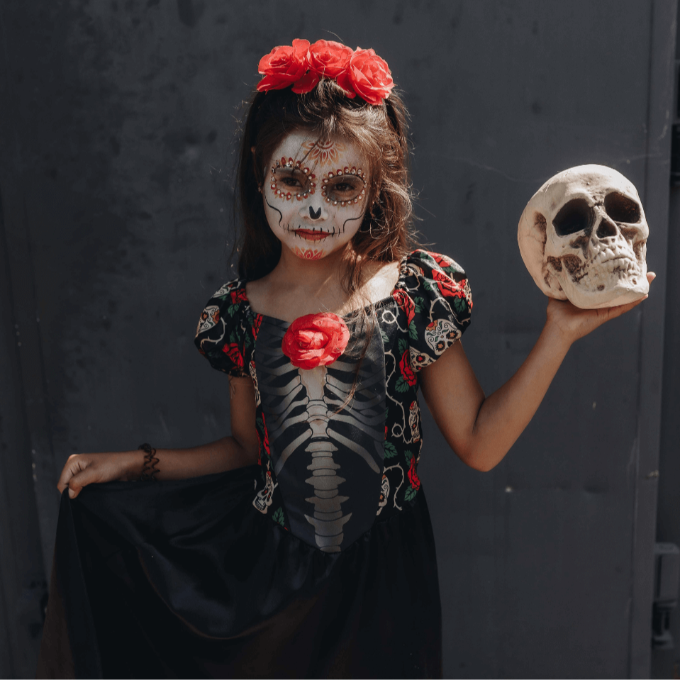 Disfraz Catrina niña