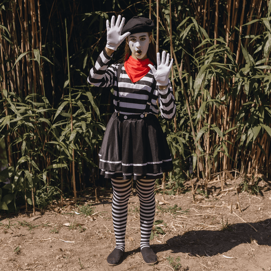Disfraz mimo niña