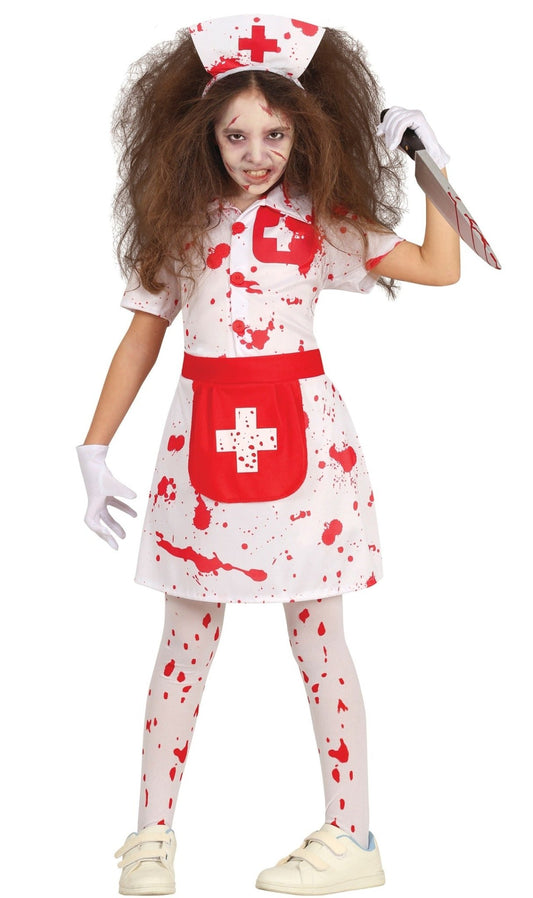 Disfraces en Grupo de Médicos y Enfermeras Zombies