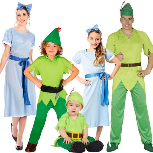 Disfraces en Grupo de Peter Pan y Wendy