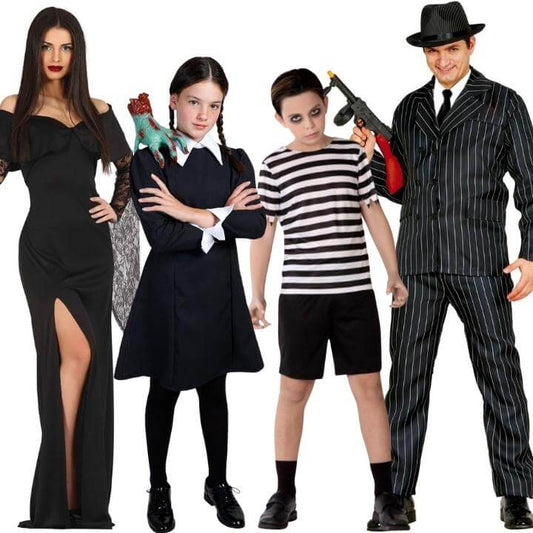 Disfraces en Grupo de Familia Siniestra Deluxe