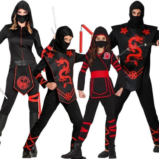 Disfraces en Grupo de Ninjas Secretos