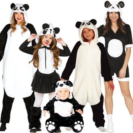 Disfraces en Grupo de Pandas