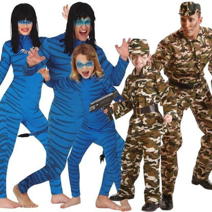 Disfraces en Grupo de Avatars y Militares