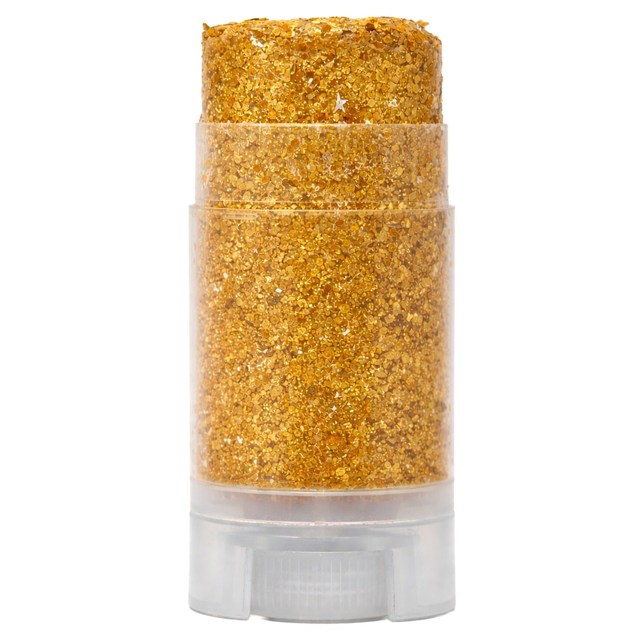 Barra de Maquillaje Glitter Purpurina Dorada