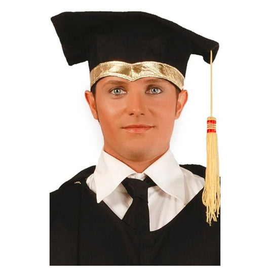 Birrete de Graduado Dorado