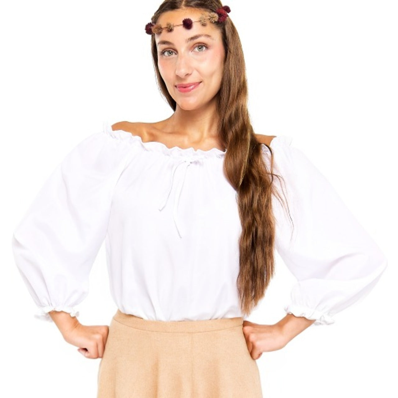 Blusa Medieval Clásica para mujer